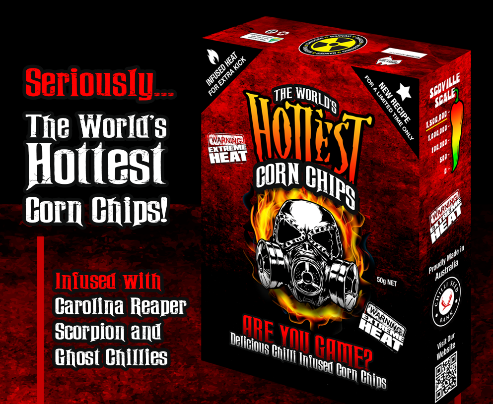 The World s Hottest Corn Chips 50g