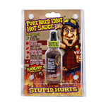 Purebred Idiot Hot sauce " Stupid HURTS "59mL