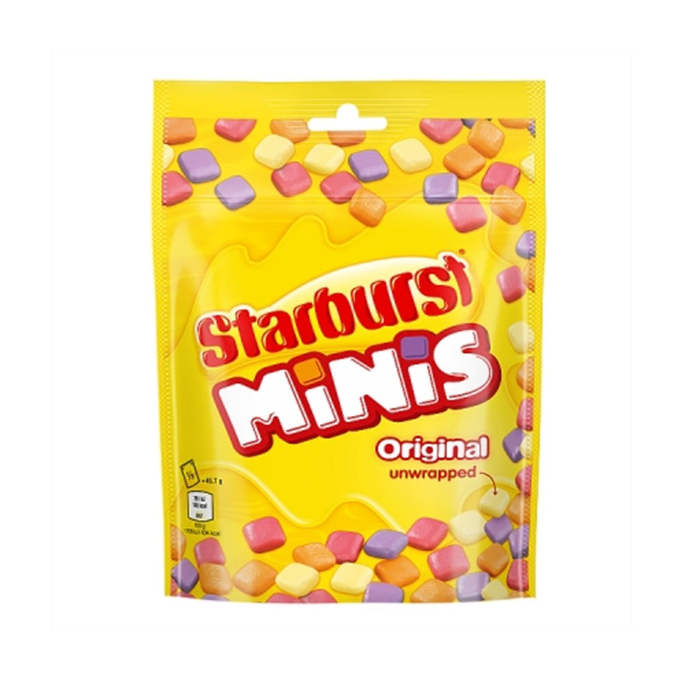 STARBURST Minis Original Unwrapped LOLLIES (125G or 137g)