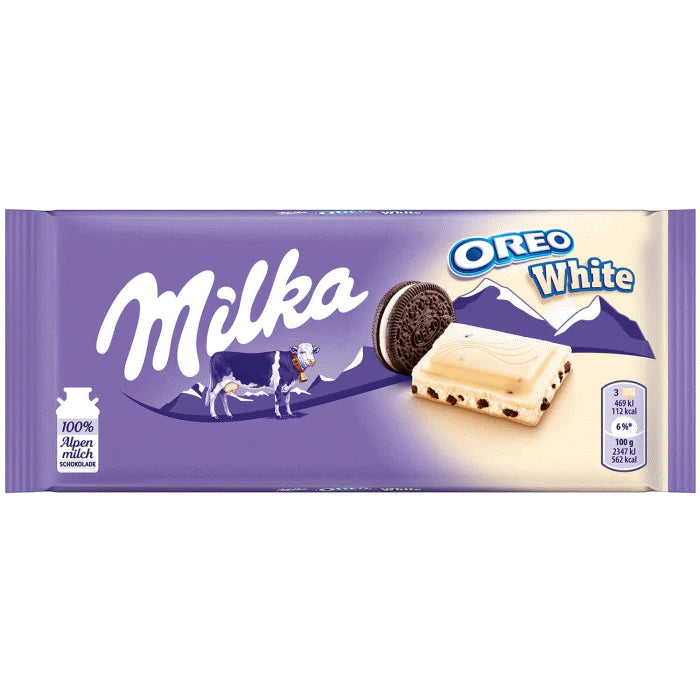 Milka Oreo White Chocolate 100g