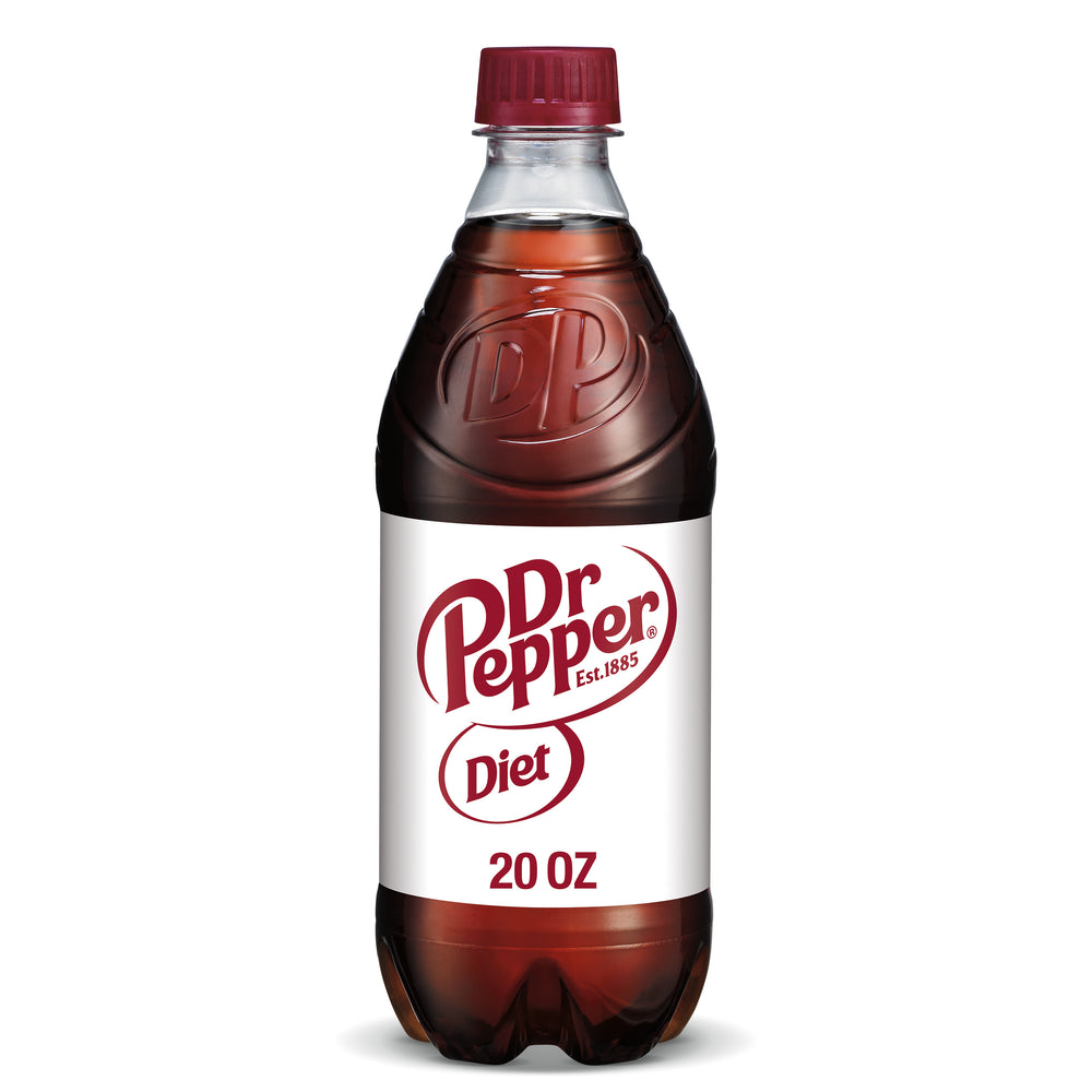 Dr Pepper Diet Soda Bottle 591ml