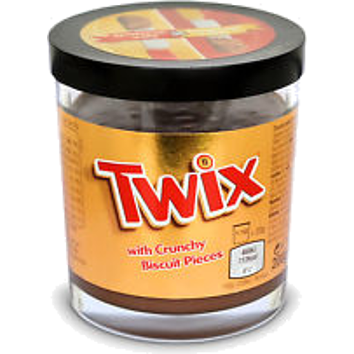 Twix with Crunchy Biscuit Pieces spread