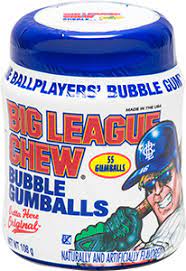 Big League Chew Bubble Gumballs Original 105g