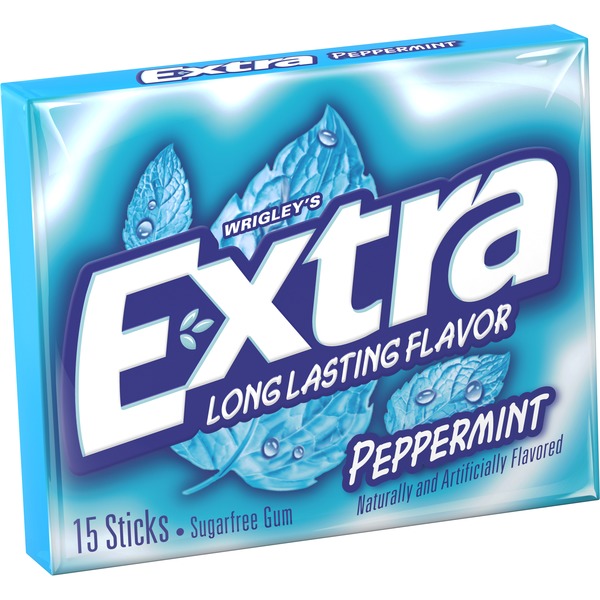 Wrigley's Extra Peppermint Flavour Gum 15 Sticks