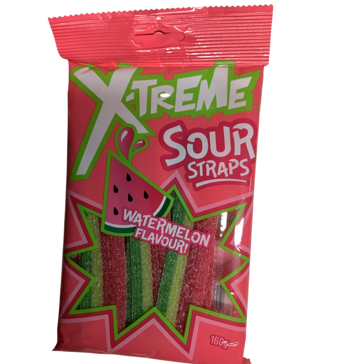 X Treme Sour Straps WATERMELON 160g Redfern Convenience Store