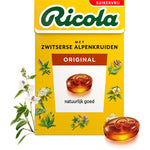 Ricola Sugar Free MET ZWITSERSE ALPENKRUIDEN ORIGINAL Candies 50g
