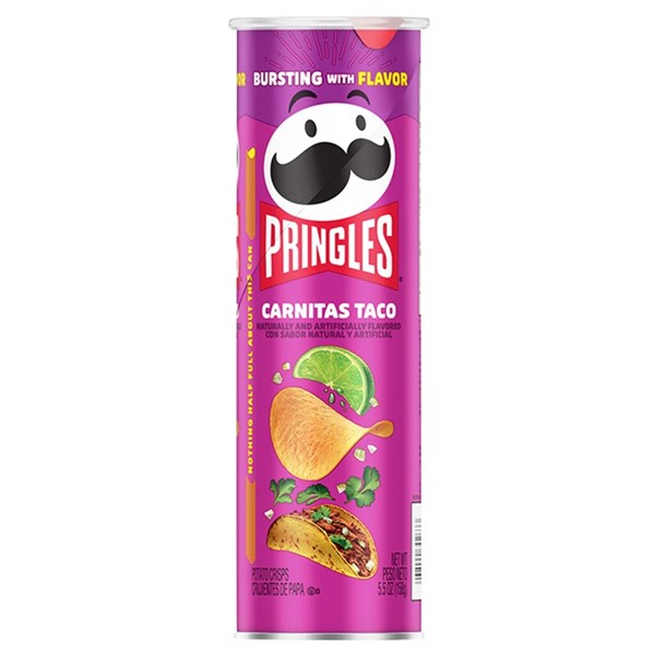 Pringles Carnitas Taco Flavour Chips 158g