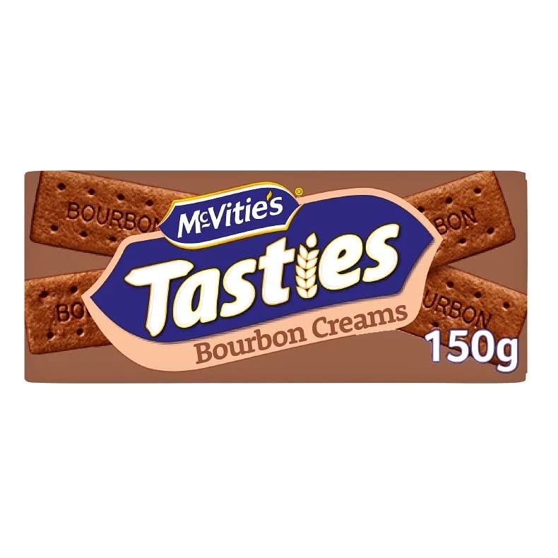 McVities Tasties Bourbon Creams 150gr