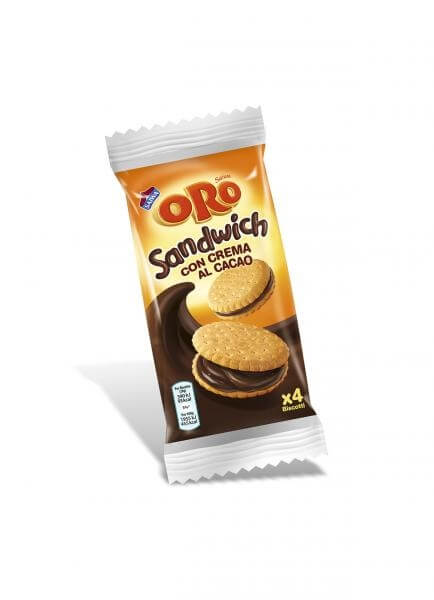 ORO Sandwich con creama al cacao 80g