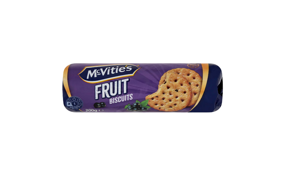 McVities Fruit Biscuits 200gr