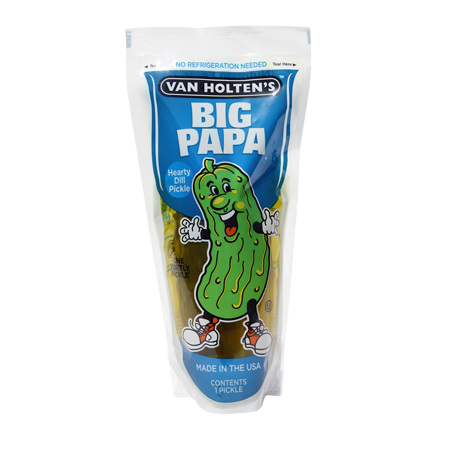 Van Holten's Big Papa Pickle in a Pouch 290g