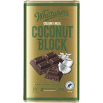 Whittaker's COCONUT BLOCK Creamy Milk Chocolate 250g