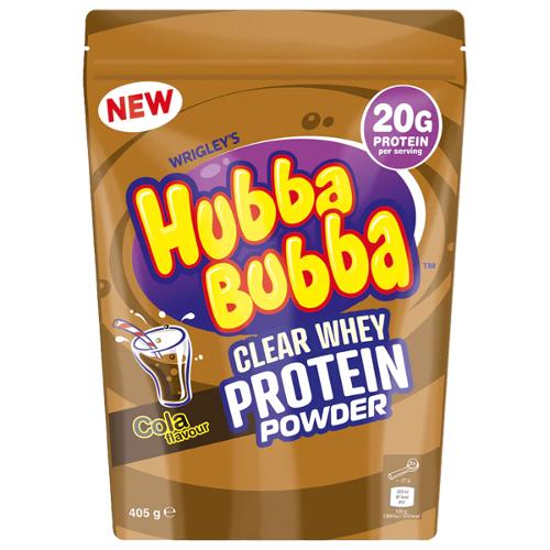 Hubba Bubba Cola Flavour Clear Whey Protein Powder 405g