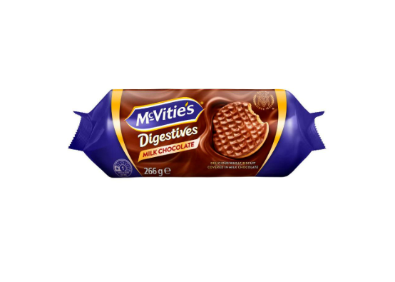 McVities Digestives Milk Chocolate 266gr