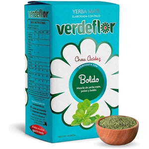 YERBA MATE VERDEFLOR CHAU ACIDEZ BOLDO 1KG