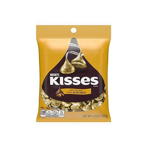 Hershey's Kisses Milk Chocolate With Almonds 150g