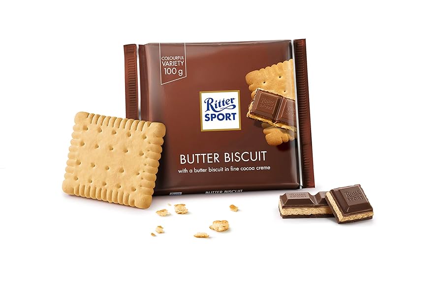 Ritter sport Butter Biscuit & Cocoa Creme 100g