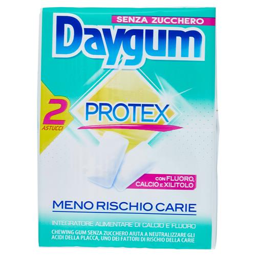 Daygum Protex Meno Rischio Carie con Fluoro Calcio e Xilitolo 30g