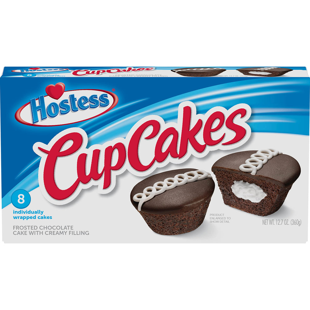 Hostess Cupcakes Frosted Chocolate Cake 8pk 360gr