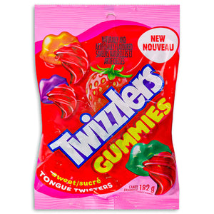 Twizzlers Gummies Sweet Tongue Twisters Flavour CANDY 182g