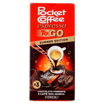 Ferrero Pocket Coffee espresso To Go x3 100% Arabica Summer Edition