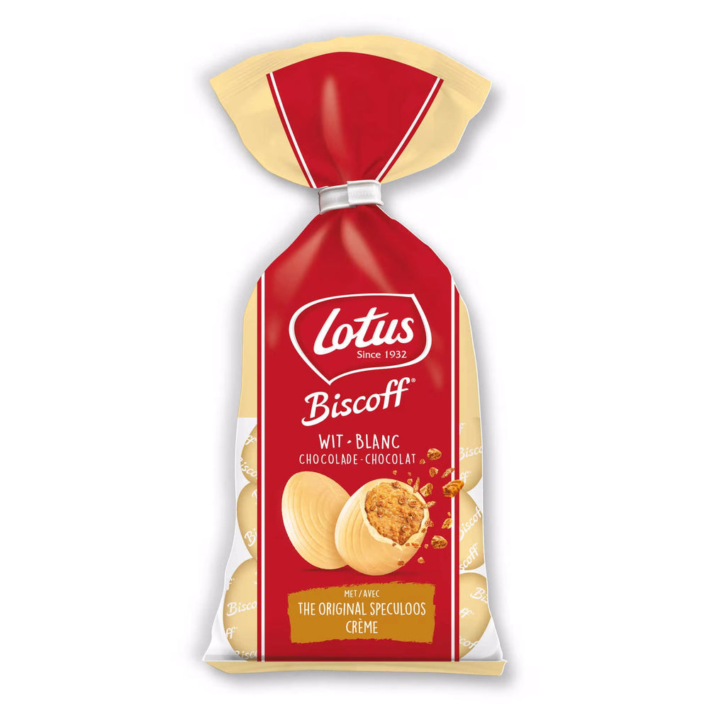 Lotus Biscoff Eggs Spread Filled White Chocolate 90g