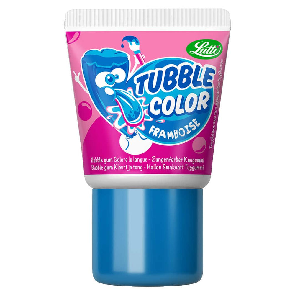 Tubble Color Lutti Tubble Color framboise (Blueberry Raspberry Flavoured) 35gr ...