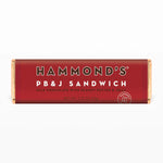 HAMMOND'S PB & J SANDWICH MILK CHOCOLATE WITH PEANUT BUTTER & JELLY 64G