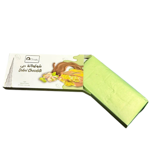 OCEAN DUBAI CHOCOLATE PISTACHIO KUNAFA MILK CHOCOLATE 200G
