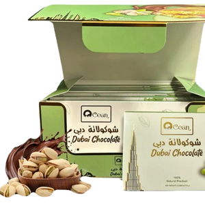 OCEAN DUBAI CHOCOLATE PISTACHIO KUNAFA MILK CHOCOLATE 200G