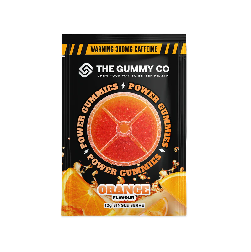 The Gummy Co Power Gummies Orange, Peach Mango, Berry (3 x 10gr)