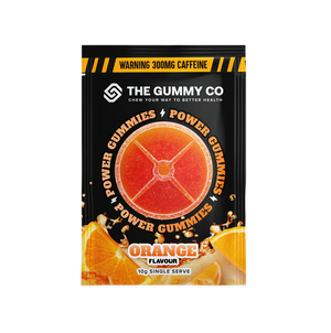 The Gummy Co Power Gummies Orange, Peach Mango, Berry (3 x 10gr)