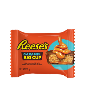 Reeses Peanut Butter Big Cup Caramel Chocolate Bar 39G
