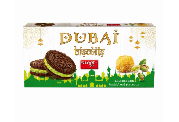 Sweet+ Plus DUBAI Biscuits with Kataifi and Pistachio 140g