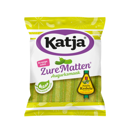 Katja Zure Matten Augurksmaak (Pickle Flavoured) 125g