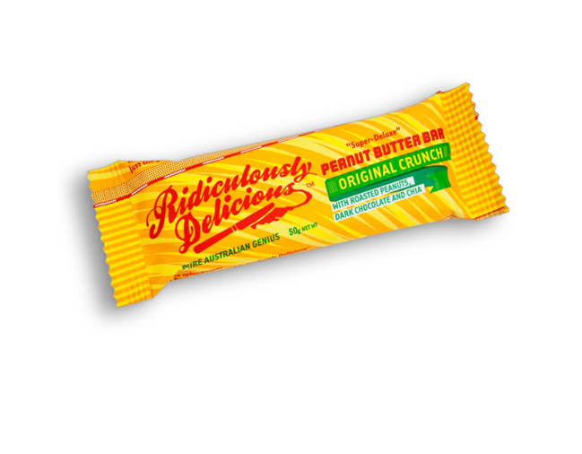 Ridiculously Delicious Peanut Butter Bar Original Crunch 50g