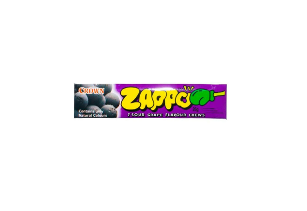 ZAPPO Sour Grape Chews 26g
