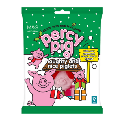 M & S Food Percy Pig Naughty and Nice Piglets 150gr