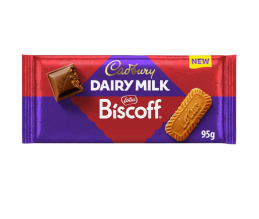 Cadbury Dairy Milk Lotus Biscoff 95g