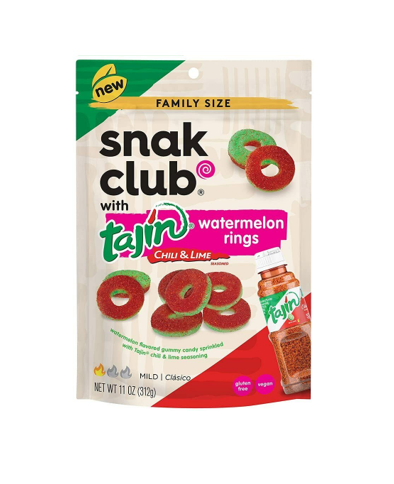 Snak Club Watermelon Rings Tajin Chili & Lime 312gr