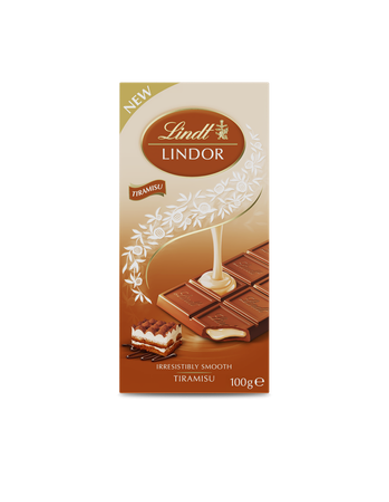 Lindt Lindor Chocolate Bar Tiramisu 100gr
