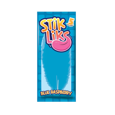 STIK LIKS Lollipops Blue Raspberry 50gr