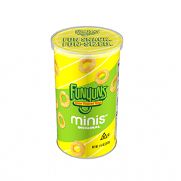 Funyuns Onion Flavored Rings Original Minis 31.8gr Tub