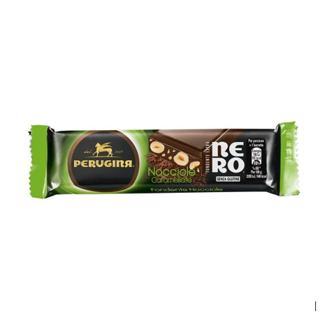Perugina Extra Dark Chocolate with Caramelized Hazelnuts 35g