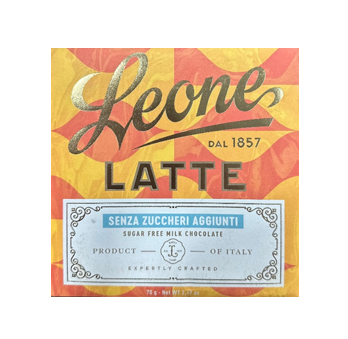 Leone Latte Sugar Free Milk Chocolate 70gr