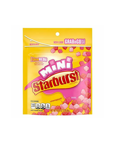 STARBURST Mini FaveReds GrabnGo Size 226.8g