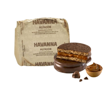 Havannna Alfajor Classic Dulce de Leche covered in Chocolate (Argentina) 55g