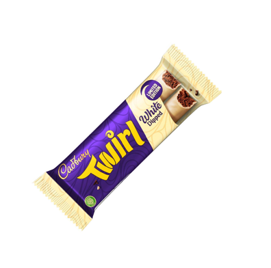 Cadbury Twirl White Dipped 43g