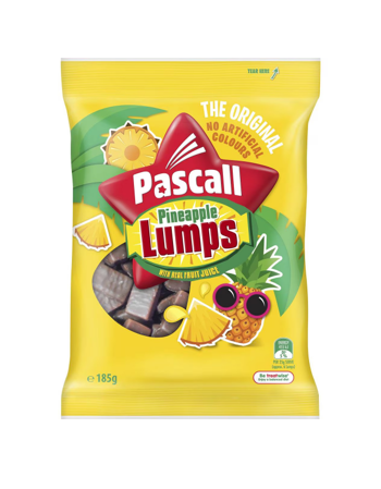 Pascall Pineapple Lumps 185g