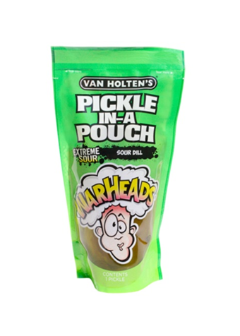 Van Holten's WARHEADS EXTREME SOUR DILL In-a-Pouch 270g